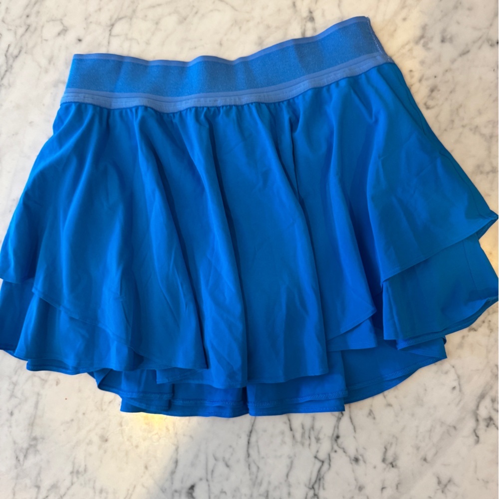 lululemon athletica Blue Mini Skirt